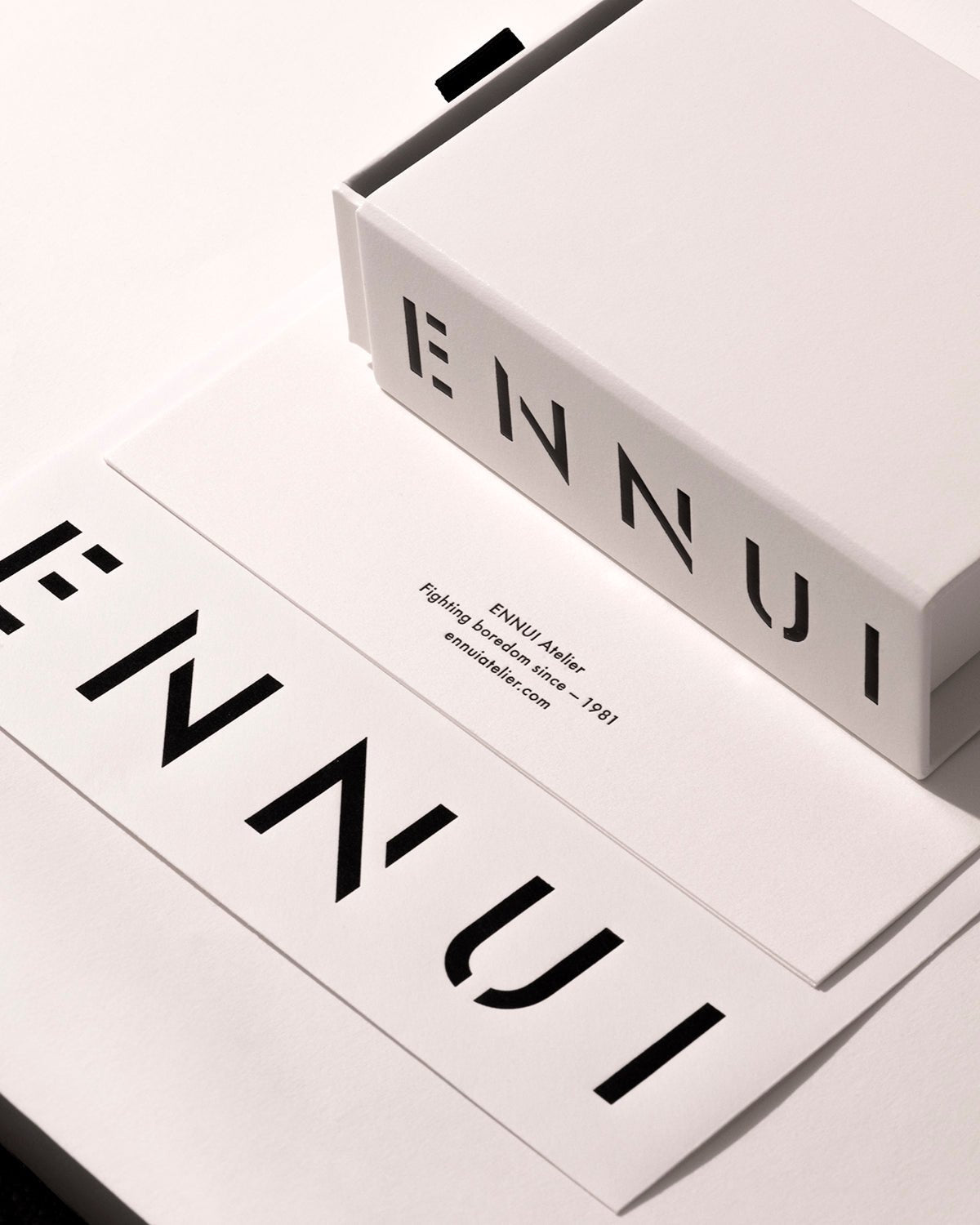 ENNUI Atelier gift box.