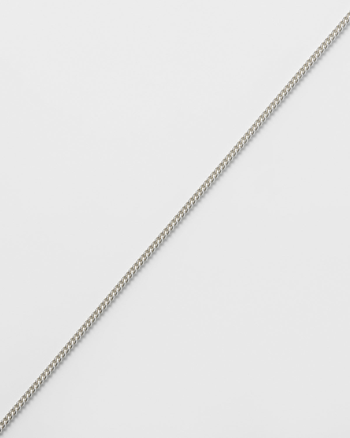 Forever anklet in 925 silver, detail view.