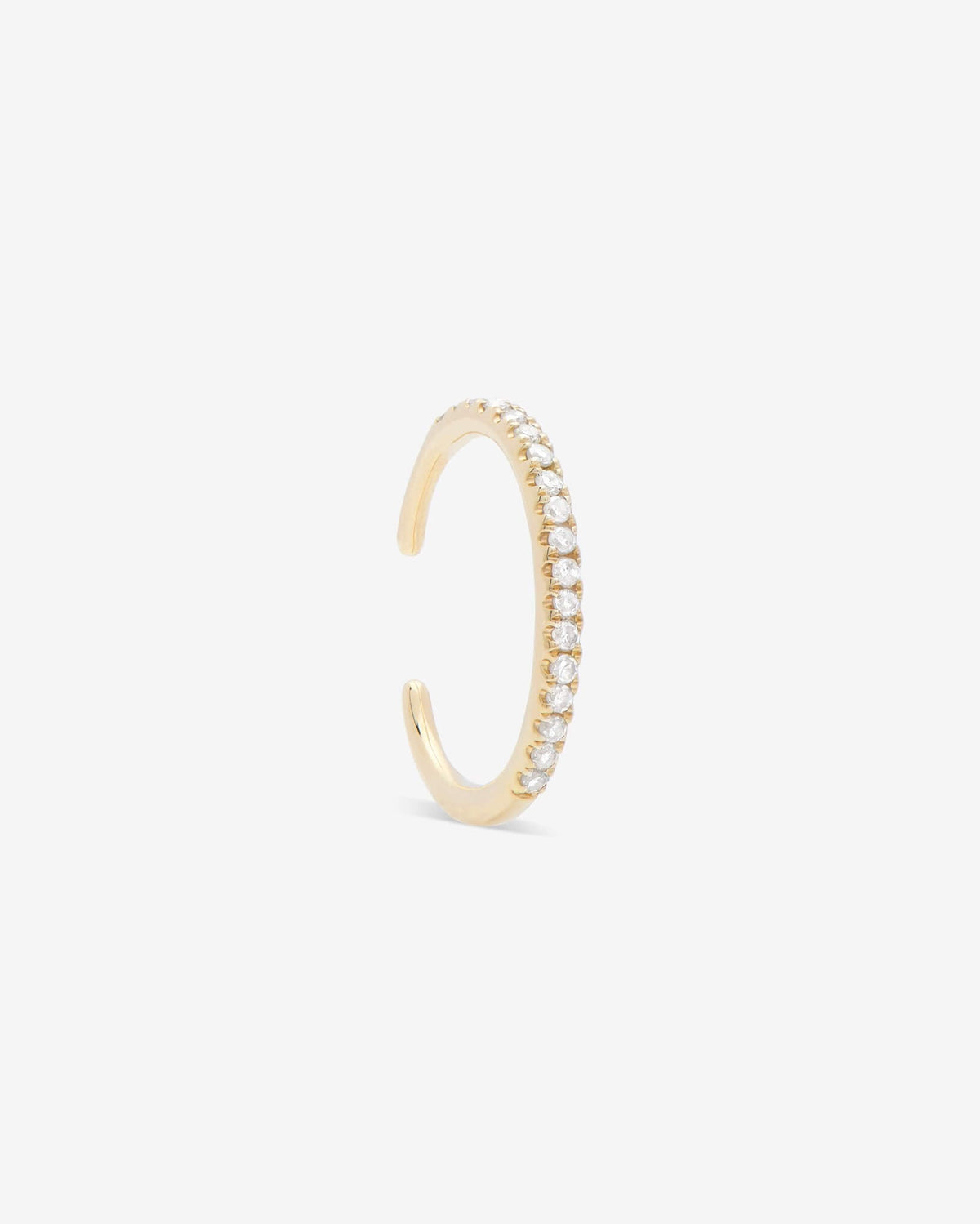 Avant earcuff in 14k yellow gold.