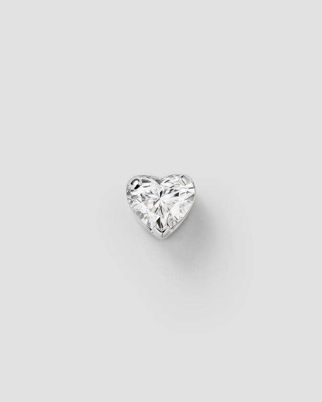Erosia heart — White gold / Labret