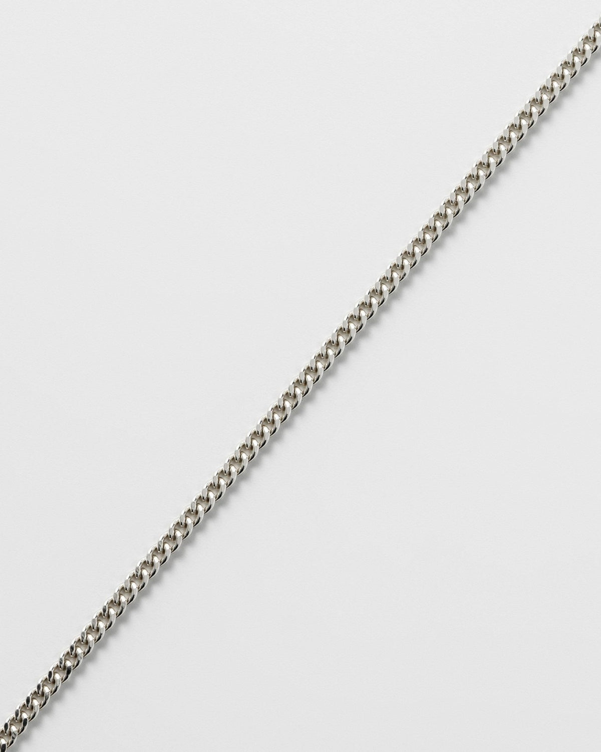 Pansar Facet anklet with clasp, shown worn.