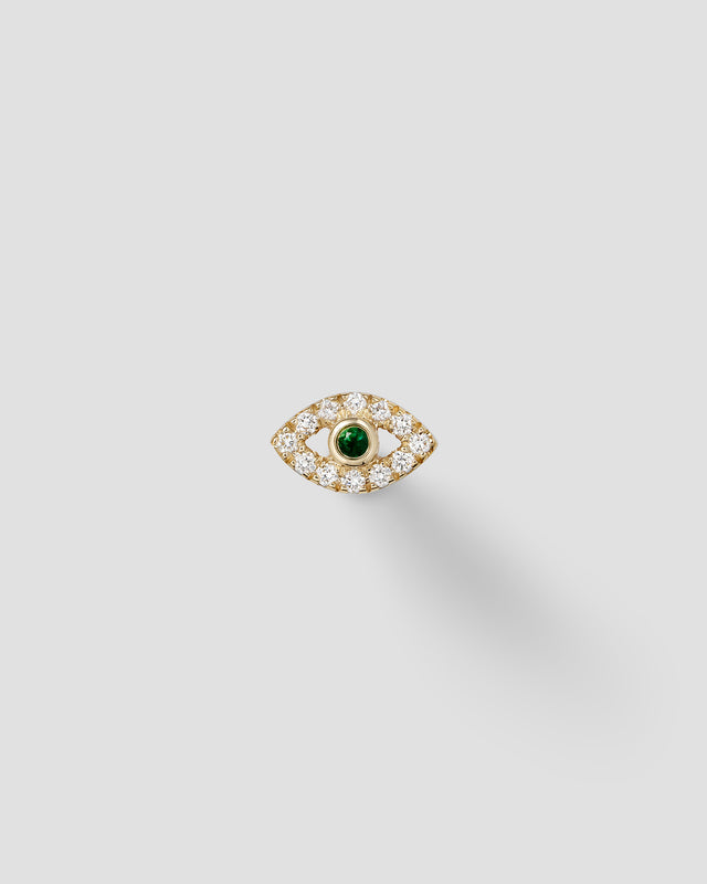 Eirene eye labret — Yellow gold