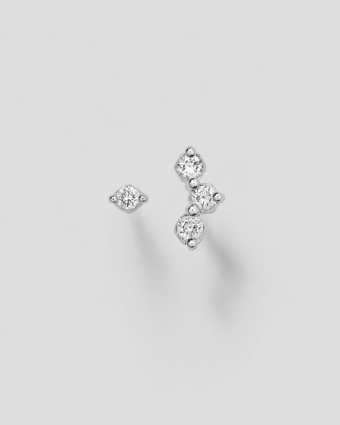 The Honey set in 14k white gold.