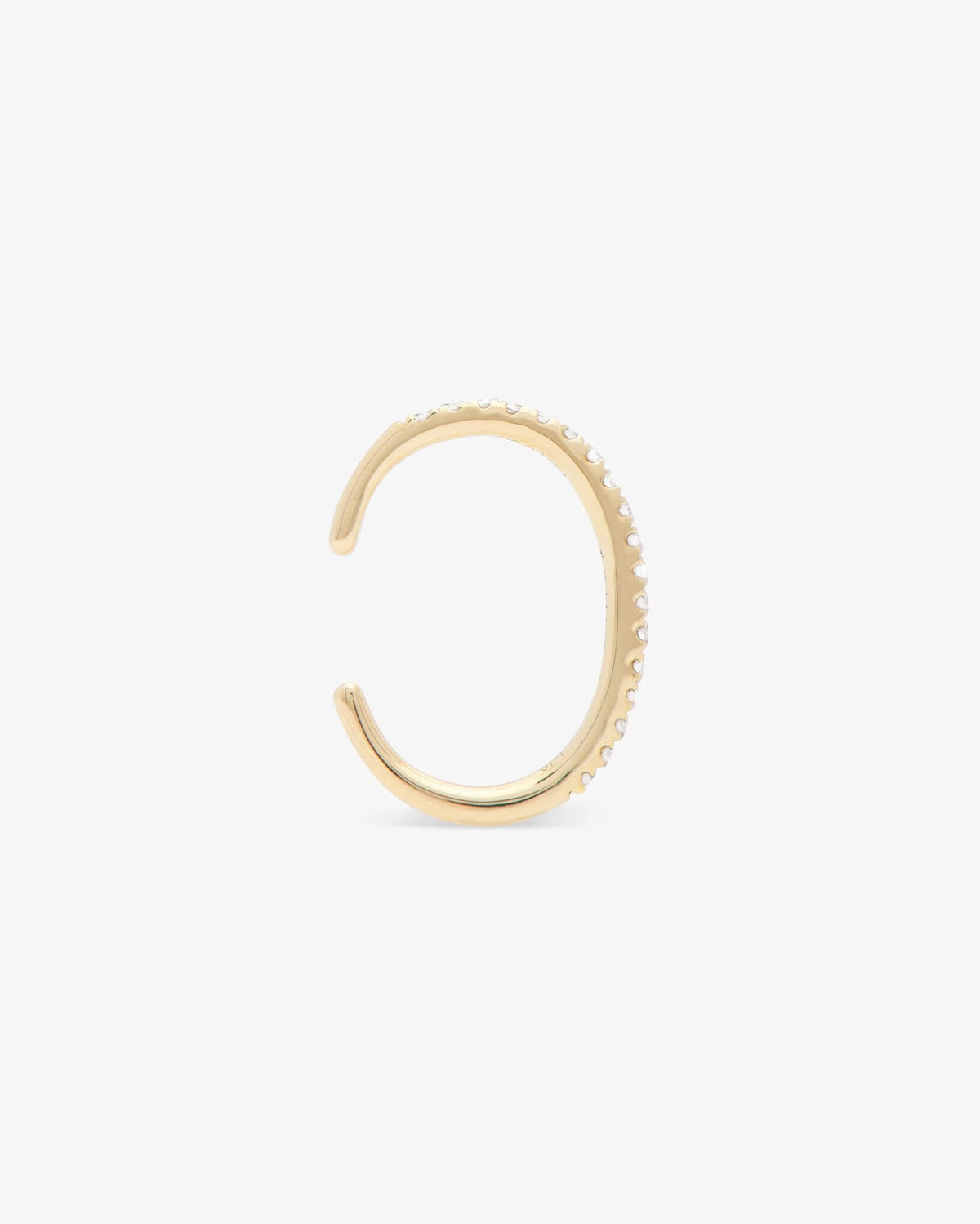 Avant earcuff in 14k yellow gold.